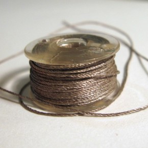 Bobbin of conductive thread