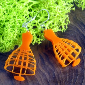 Dress form earrings Dress form earrings