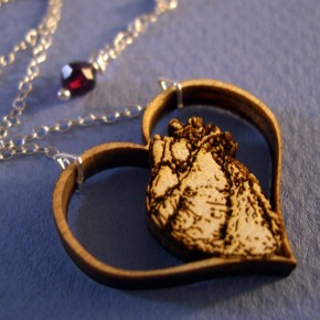 Double heart necklace Double heart necklace