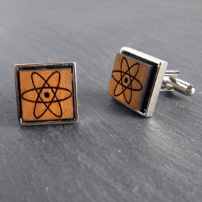 Atomic cufflinks Atomic cufflinks