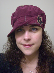 Shannon in Flood Clothing hat