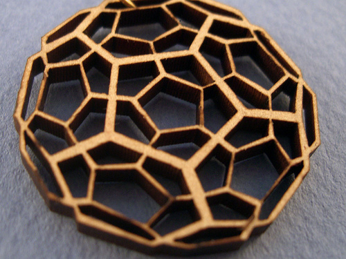 buckyball pendant